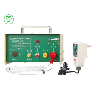 家庭用100V式電気さくAC-40SP（レベルメーター式）